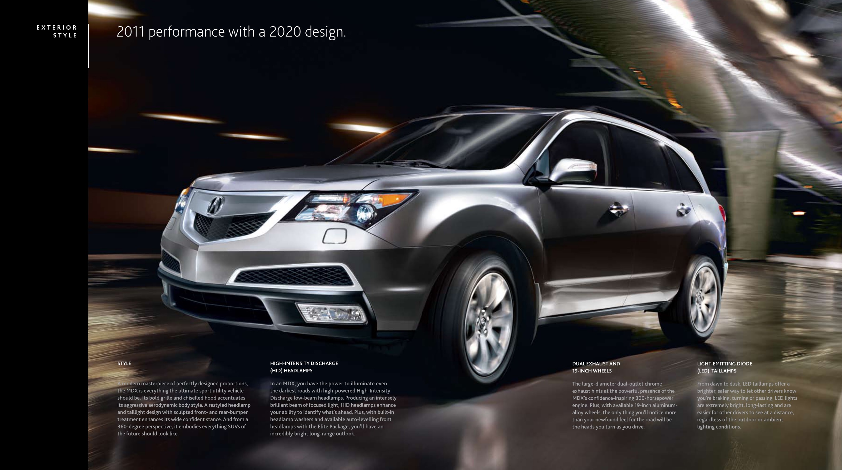 2011 Acura MDX Brochure Page 5